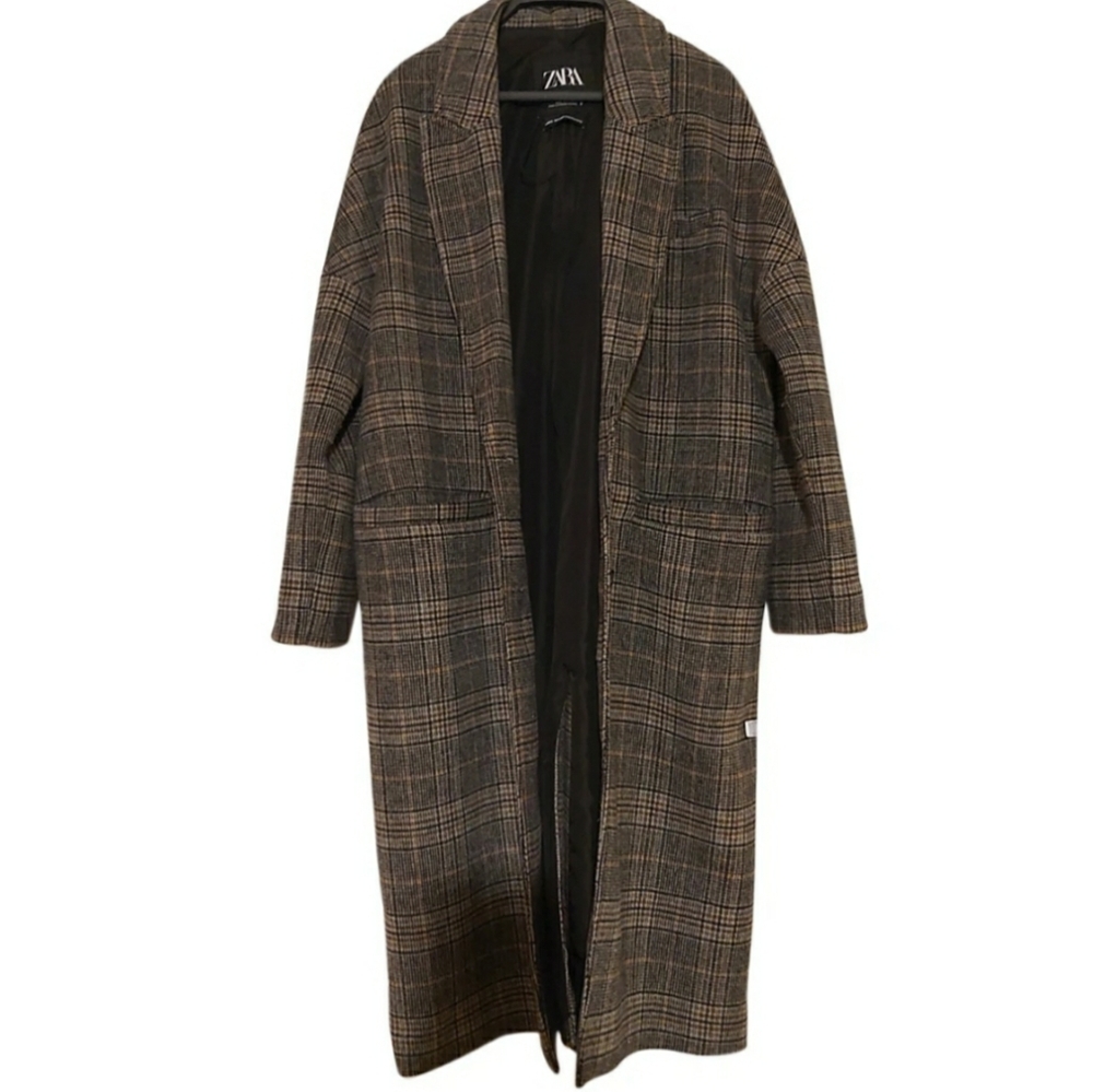 OVERSIZED BROWN COAT
